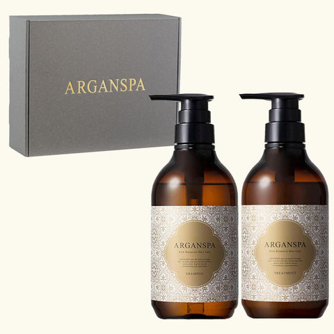 ARGANSPA（アルガンスパ） ヘアケアセット ギフトBOX | シャンプー・トリートメント
